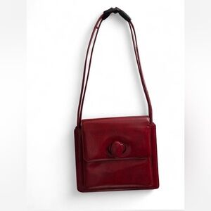 Cartier Deep Red Crossbody Bag